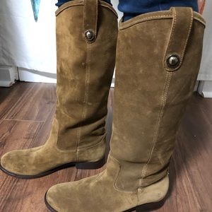 Frye suede Melissa boot